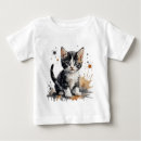 Search for kitten baby clothes Black and white