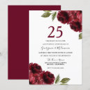 Search for 20th anniversary party invitations Flowers