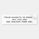 Search for kung bumper stickers Chinese