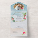 Search for beach flower invitations Island