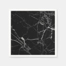 Search for black and silver napkins Marble