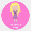 Search for good girl stickers Pink