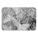 Search for black and white abstract bath mats Zebra