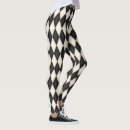 Search for black and white diamond pattern leggings Jester