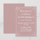 Search for fancy birthday invitations Feminine
