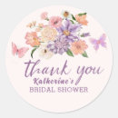 Search for butterfly bridal shower stickers Blush pink