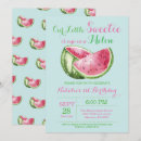 Recherche de de pastèque anniversaire invitations Un dans un melon