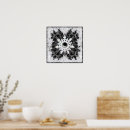Recherche de noël noir et blanc posters Élégant