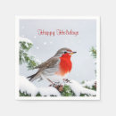 Search for christmas robin napkins Elegant