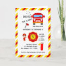 Search for firemen invitations Fireman