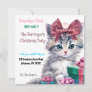 Search for kitty christmas invitations Cat