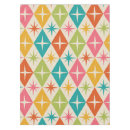 Search for colourful tablecloths 1950s