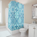 Search for blue and orange shower curtains Floral
