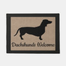Recherche de teckel paillassons Chien de saucisse