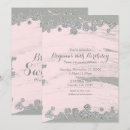 Search for grey dotted invitations Glitter