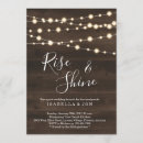 Search for rustic brunch wedding invitations Rise and shine