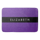 Search for purple glitter bath mats Bling