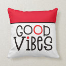 Search for good vibes pillows Positivity