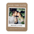 Search for kraft paper save the dates Retro