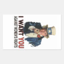 Search for satire rectangle stickers Politics