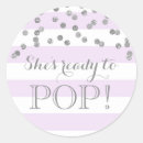 Recherche de pourpre et argent autocollants Fille