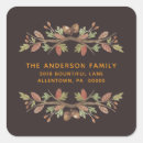 Search for thanksgiving address stickers Watercolor