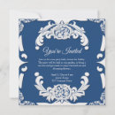 Search for china for invitations Blue
