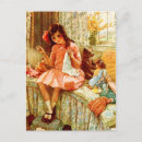 Search for antique teddy bear postcards Girl