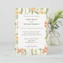 Search for mint and peach wedding invitations Flowers