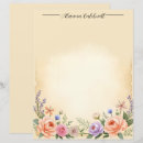 Search for flower border stationery paper Flowers