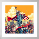 Search for vintage 4th of july posters Statue of liberty