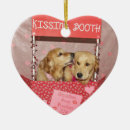Search for kissing ornaments Dog