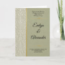 Search for green wedding cards Gold