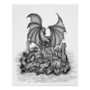 Search for dragon skull posters Gothic