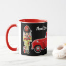 Search for red fire truck mugs First responder
