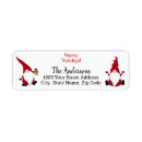 Search for gnomes return address labels Winter