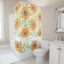 Search for sunflower shower curtains Botanical