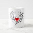 Search for romantic angel mugs Heart