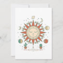 Search for celestial save the dates Boho