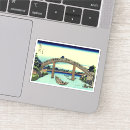 Recherche de pont japonais autocollants Vintage
