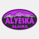 Search for alaska shape stickers Purple