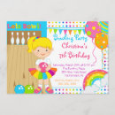 Recherche de roule les invitations Partie de bowling