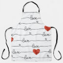 Search for heart design aprons Decorative