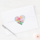 Search for red heart drawing stickers For her