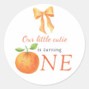 Search for clementine stickers Watercolor
