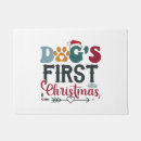 Search for christmas dog doormats Weimaraner