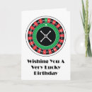 Search for gambling birthday cards Aces