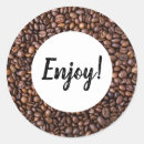 Search for coffee beans stickers Business