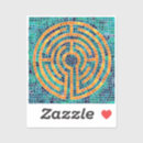 Search for mazes stickers Meditation
