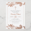 Recherche de gold cross petite communion invitations Religieux